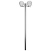 vidaXL Trädgårdslampa 2 lampor 220 cm