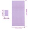 vidaXL Sporthandduk Set 2 pcs Lila tyg