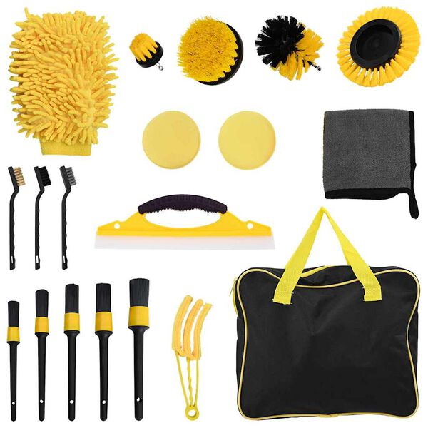 vidaXL Bilborsteset Flerf&auml;rgsdesign konstrotting