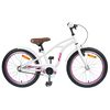vidaXL Barncykel 18 Tum f&ouml;r 5-7 &aring;r gamla Vit