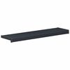 vidaXL F&ouml;nsterbr&auml;da Anthracit med tr&auml;&aring;dring 100 x 25 x 4,5 cm PVC