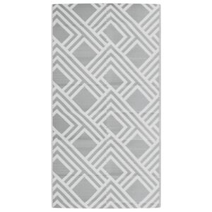 vidaXL Utomhusmatta ARAKIL gr&aring; 80x150 cm PP