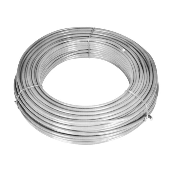 vidaXL Gunnebostängsel m. stolpar galvaniserat stål 15x1,25 m silver