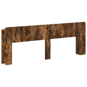 vidaXL S&auml;nggavelssk&aring;p med lagring R&ouml;kt ek Konstruerat tr&auml;