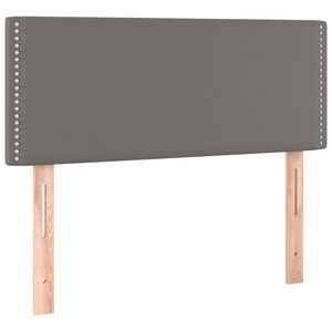 vidaXL S&auml;nggavel gr&aring; 80x5x78/88 cm konstl&auml;der