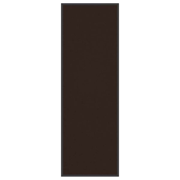 vidaXL Dörrmatta brun 60x180 cm