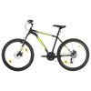 vidaXL Mountainbike 21 v&auml;xlar 27,5 tums d&auml;ck 42 cm svart