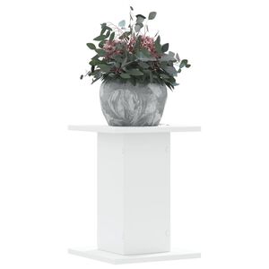 vidaXL V&auml;xtst&auml;ll 2 st vit 30x30x40 cm konstruerat tr&auml;