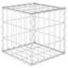 vidaXL Planteringsgabion upph&ouml;jd st&aring;l 30x30x30 cm