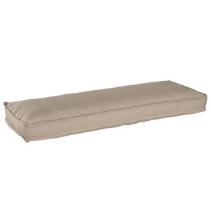 vidaXL Kudde Taupe 120 x 40 x 8 cm Oxford Tyg