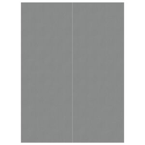 vidaXL Bottenmatta ljusgr&aring; 300x200 cm polyester geotextil