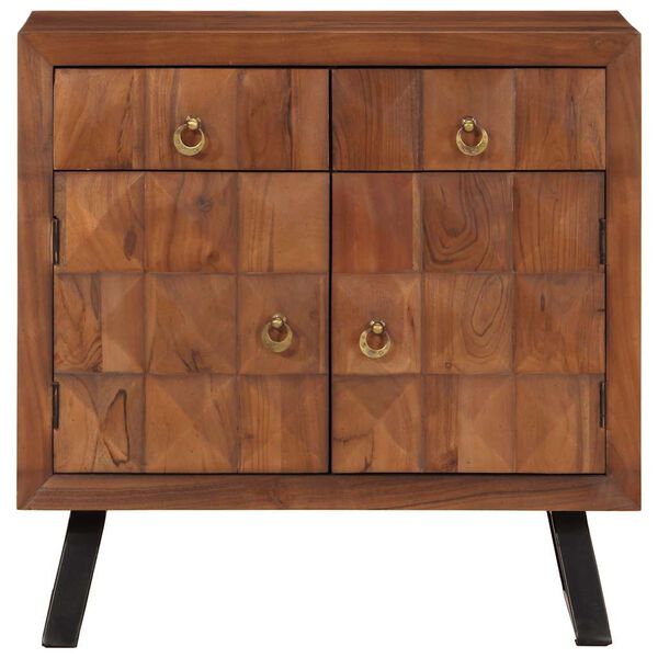 vidaXL Byr&aring; honungsbrun 70x35x70 cm massivt akaciatr&auml;