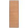 vidaXL Yogamatta i bambu 60x180 cm brun