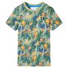 vidaXL T-shirt med korta &auml;rmar f&ouml;r barn flerf&auml;rgad 116