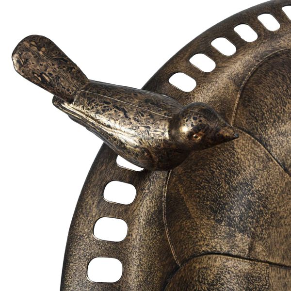 vidaXL F&aring;gelbad brons plast