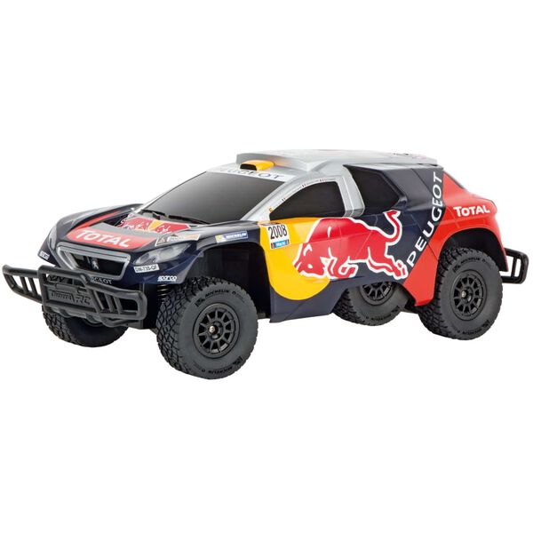 Carrera Radiostyrd racerbil Red Bull Peugeot 08 DKR 16 1:16