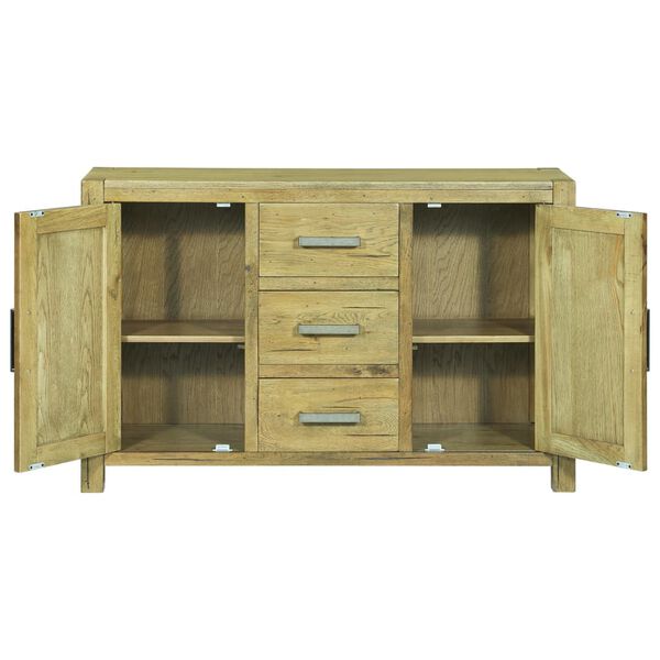 vidaXL Sk&auml;nk 110x35x70 cm rustik ek