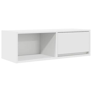 vidaXL TV-b&auml;nk vit 80x31x25,5 cm konstruerat tr&auml;