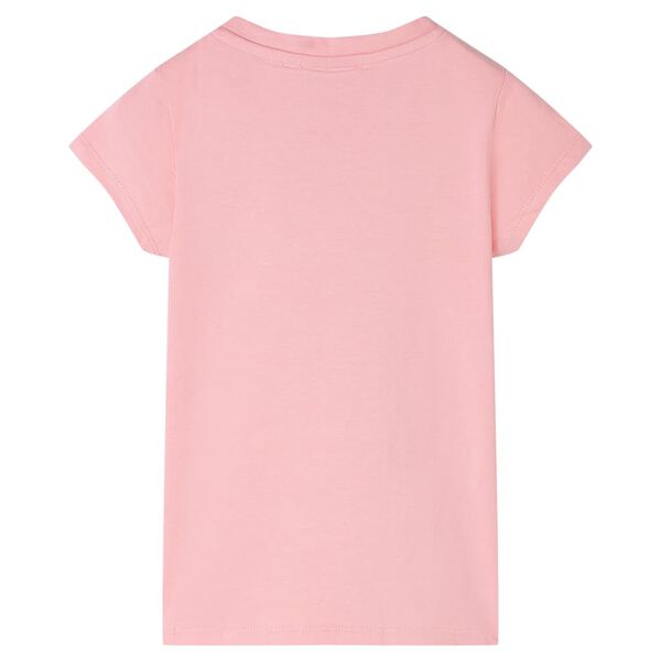 T-shirt f&ouml;r barn rosa 128