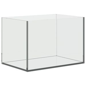 vidaXL Akvarium med lagring Transparent 30 x 20 x 20 cm Glas