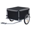 vidaXL Cykelsl&auml;p svart och gr&aring; 65 kg