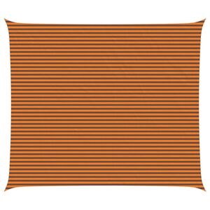 vidaXL Solskugge segel Orange och Brunt 7 x 6 m 100% polyester oxford
