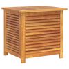 vidaXL Dynbox 60x50x56 cm massivt akaciatr&auml;