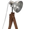 vidaXL Golvlampa 25 W vintage silver 45x45x120 cm E27