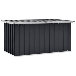 vidaXL Dynbox antracit 129x67x65 cm