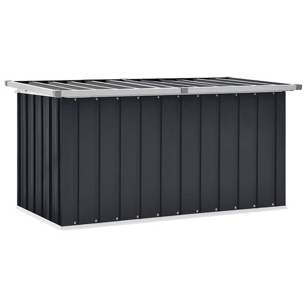 vidaXL Dynbox antracit 129x67x65 cm