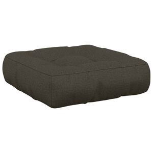 vidaXL 1-delad Sittdyna VIANEN 100% Polyester Antracit 40 x 40 x 12 cm