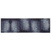vidaXL K&ouml;ksmatta Bl&aring; skugga 150 x 45 cm 100% Polyamid Tv&auml;ttbar