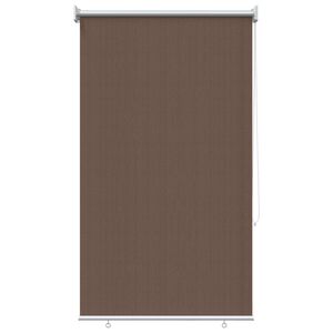 vidaXL Utomhus Rullgardin 90% UV Block Taupe 80 x 140 cm HDPE