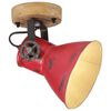 vidaXL V&auml;gglampa 25 W n&ouml;tt r&ouml;d 11,5x11,5x25 cm E27