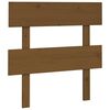 vidaXL S&auml;nggavel honungsbrun 103,5x3x81 cm massiv furu
