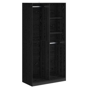 vidaXL Garderob Svart ek 100 x 50 x 200 cm Konstruerat tr&auml;
