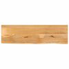 vidaXL Bordsskiva 120x40x2,5 cm levande kant massivt mangotr&auml;