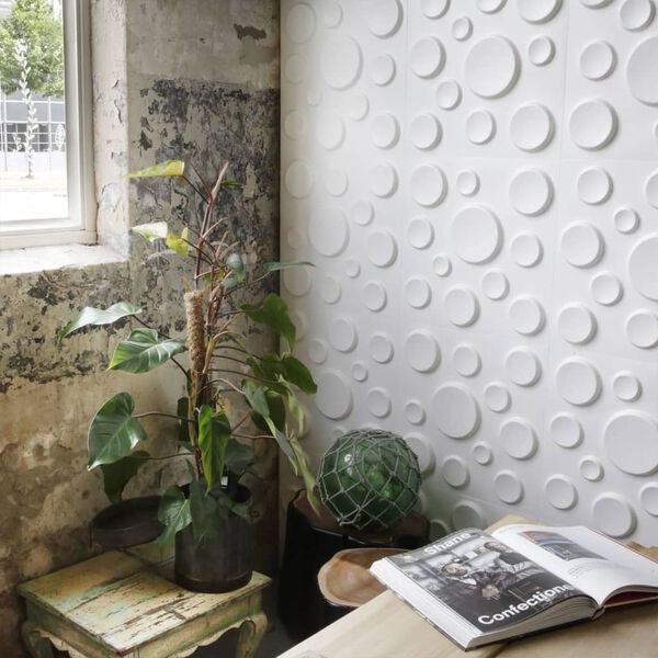 WallArt Väggpanel 3D Craters 12 st GA-WA11