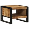 vidaXL Soffbord 50x50x38 cm massivt grovt tr&auml; mango