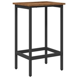 vidaXL Barpall Gammalt tr&auml; 40 x 32 x 64 cm Konstruerat tr&auml;