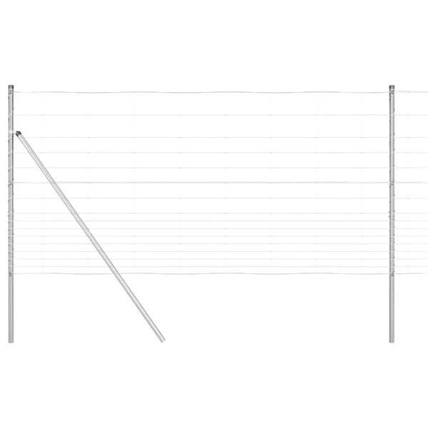 vidaXL St&auml;ngselstolpe Galvaniserad 25 x 1,2 m St&aring;l