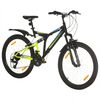 vidaXL Mountainbike 21 v&auml;xlar 26-tums d&auml;ck 49 cm svart