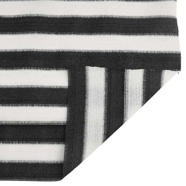 vidaXL Insynsskyddsn&auml;t antracit och vit 1,5x10 m HDPE 195 g/m&sup2;