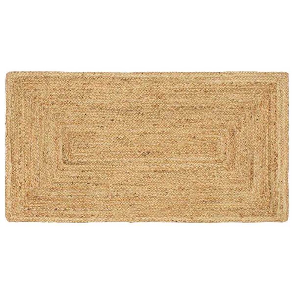 vidaXL Områdesmatta Beige 60 x 110 cm Jute