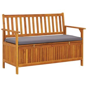 vidaXL F&ouml;rvaringsb&auml;nk 120 cm massivt akaciatr&auml;