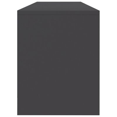 vidaXL Tv-bänk grå 120x30x37,5 cm konstruerat trä