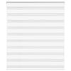 vidaXL Rullgardin zebra vit 135x100 cm tyg bredd 130,9 cm polyester