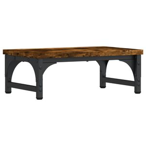vidaXL Sk&auml;rmst&auml;ll r&ouml;kf&auml;rgad ek 37x23x14 cm konstruerat tr&auml;
