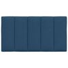 vidaXL Headboard Cushion "Hanko" Blue 90 cm Fabric