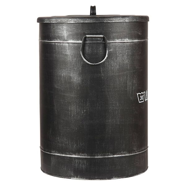 LABEL51 Tv&auml;ttkorg 40x40x58 cm L antiksvart